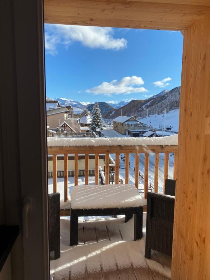 Le Chaberton, Renove En 2021, Pied Des Pistes Et Spa Montgenevre Exterior photo
