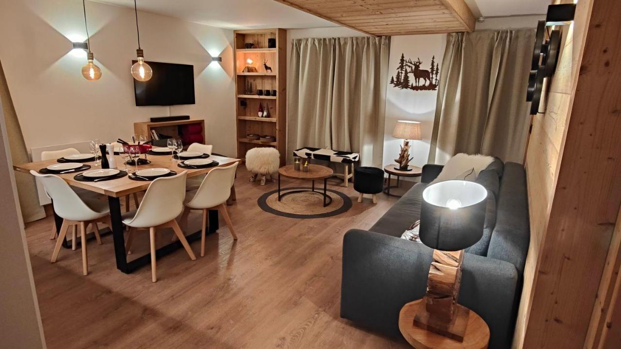 Le Chaberton, Renove En 2021, Pied Des Pistes Et Spa Montgenevre Exterior photo