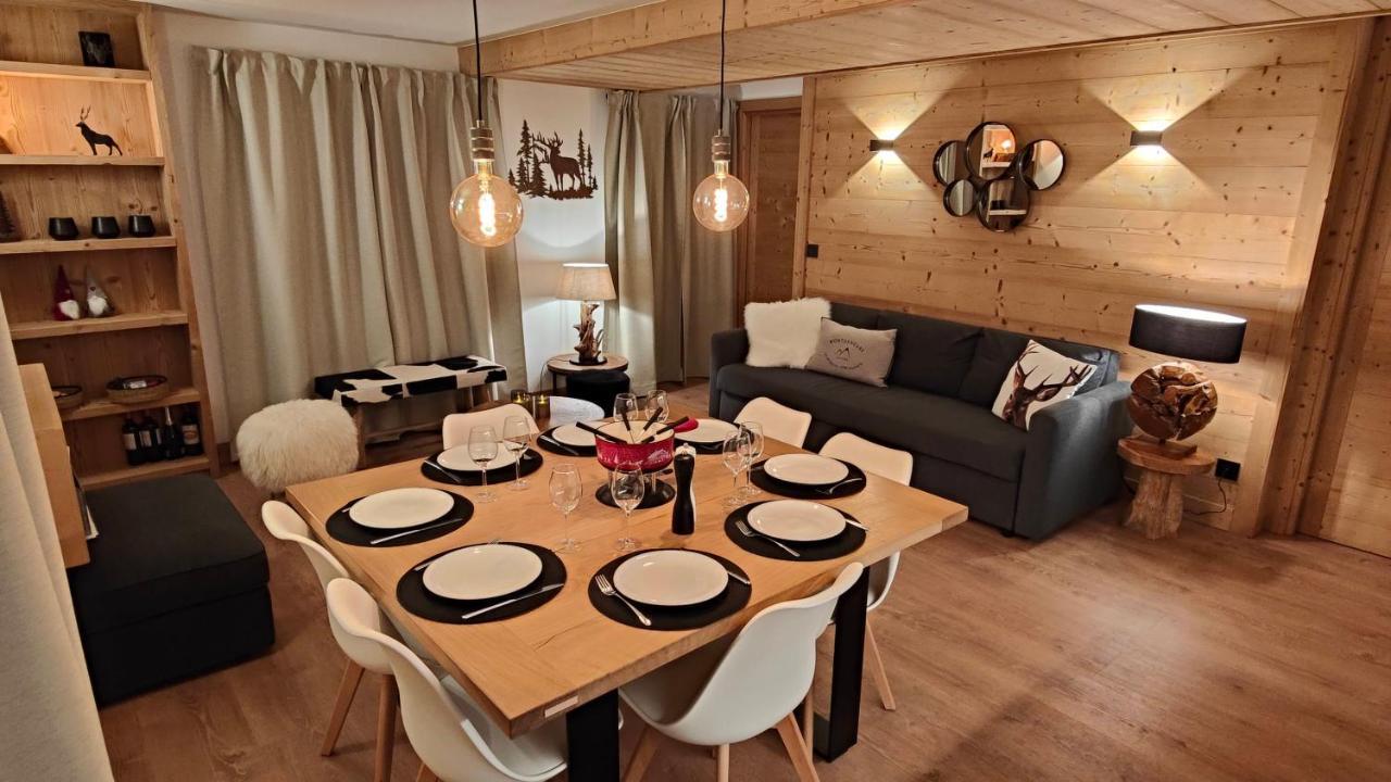 Le Chaberton, Renove En 2021, Pied Des Pistes Et Spa Montgenevre Exterior photo